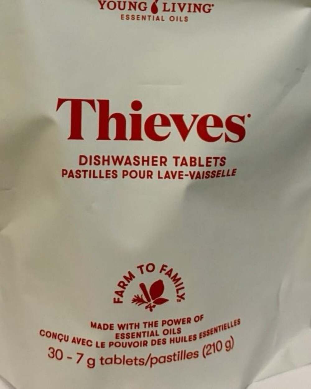 Young Living Thieves Dishwasher Tablets